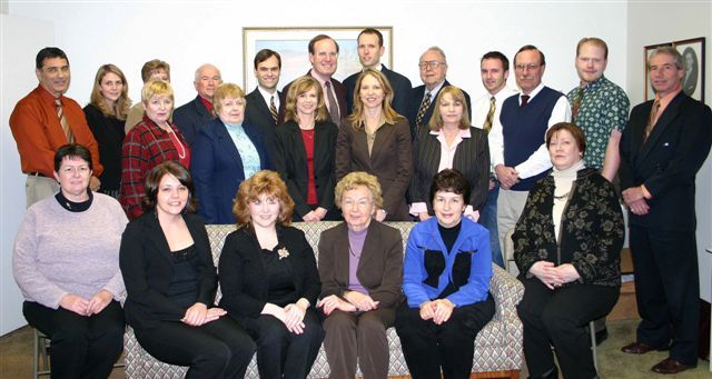 Virginia with the Baily Insurance family in 2006.
